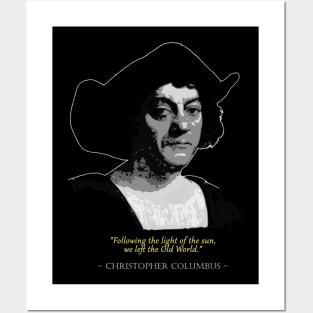 Christopher Columbus Quote Posters and Art